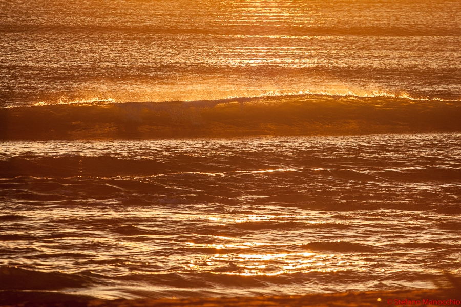 Tramonto a Ostia